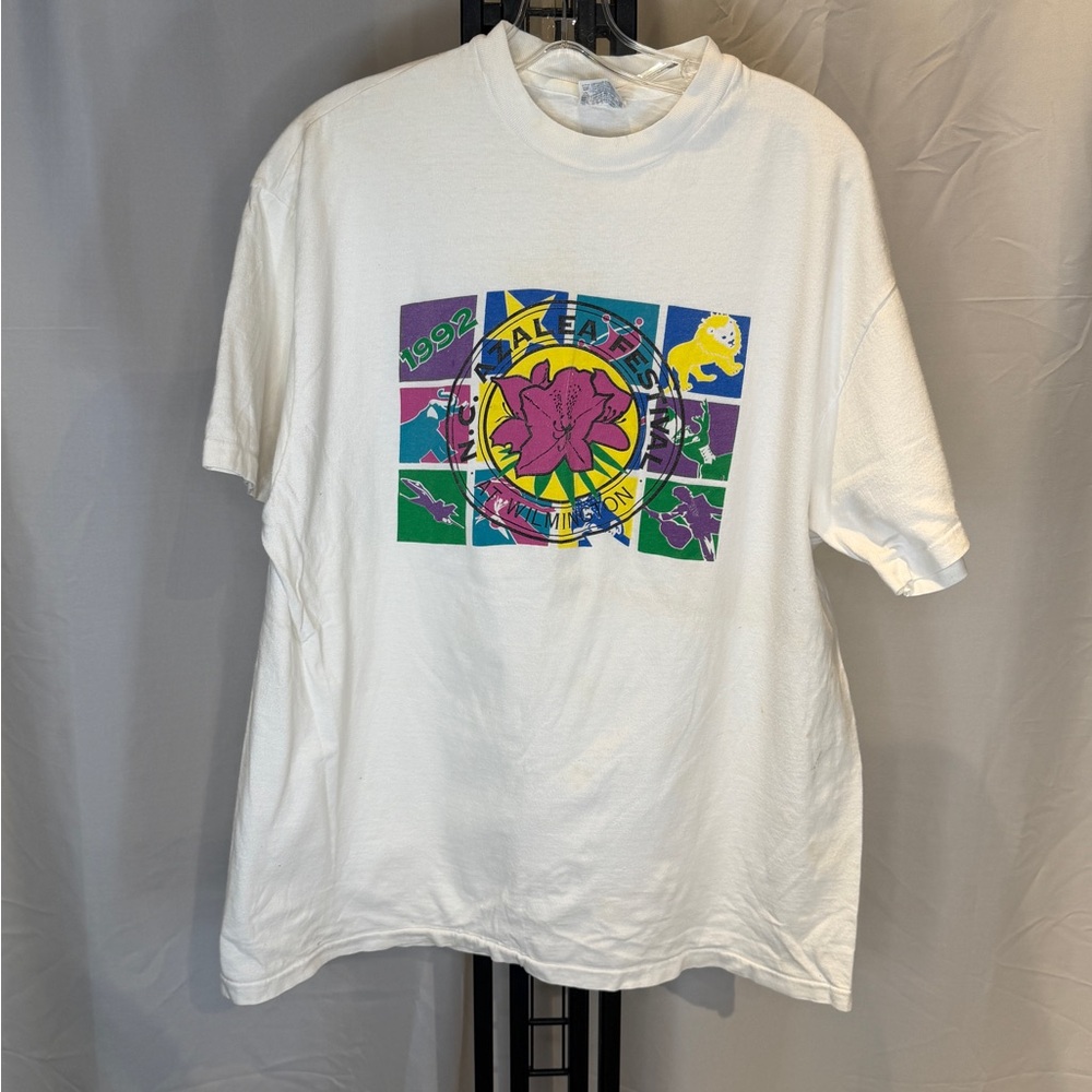 Hanes White Tee Azalea‎ Festival